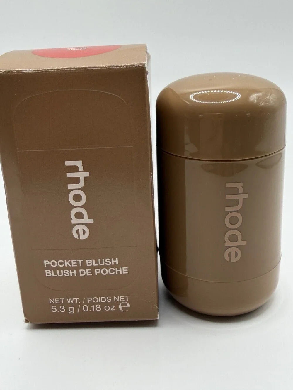 Rhode Pocket Blush Candy Apple 5.3g 0.18oz Cream Blush New In Box Authentic